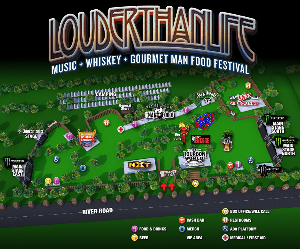 LOUDER THAN LIFE: Band Performance Times Announced, Celebrity Chef Edward  Lee Added - Food & Beverage Magazine