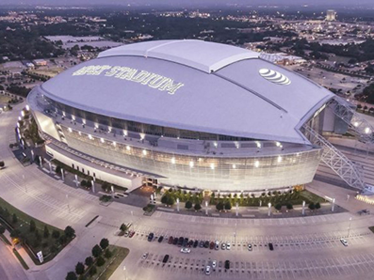 The new AT&T Stadium Standard 4 Dallas Cowboys fans