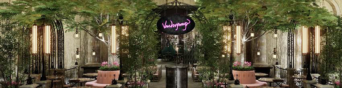 Vanderpump Cocktail Garden at Caesars Grand Opening - Las Vegas