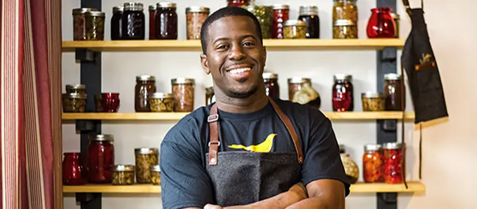 Chef Edouardo Jordan • JuneBaby Restaurant - Food & Beverage Magazine