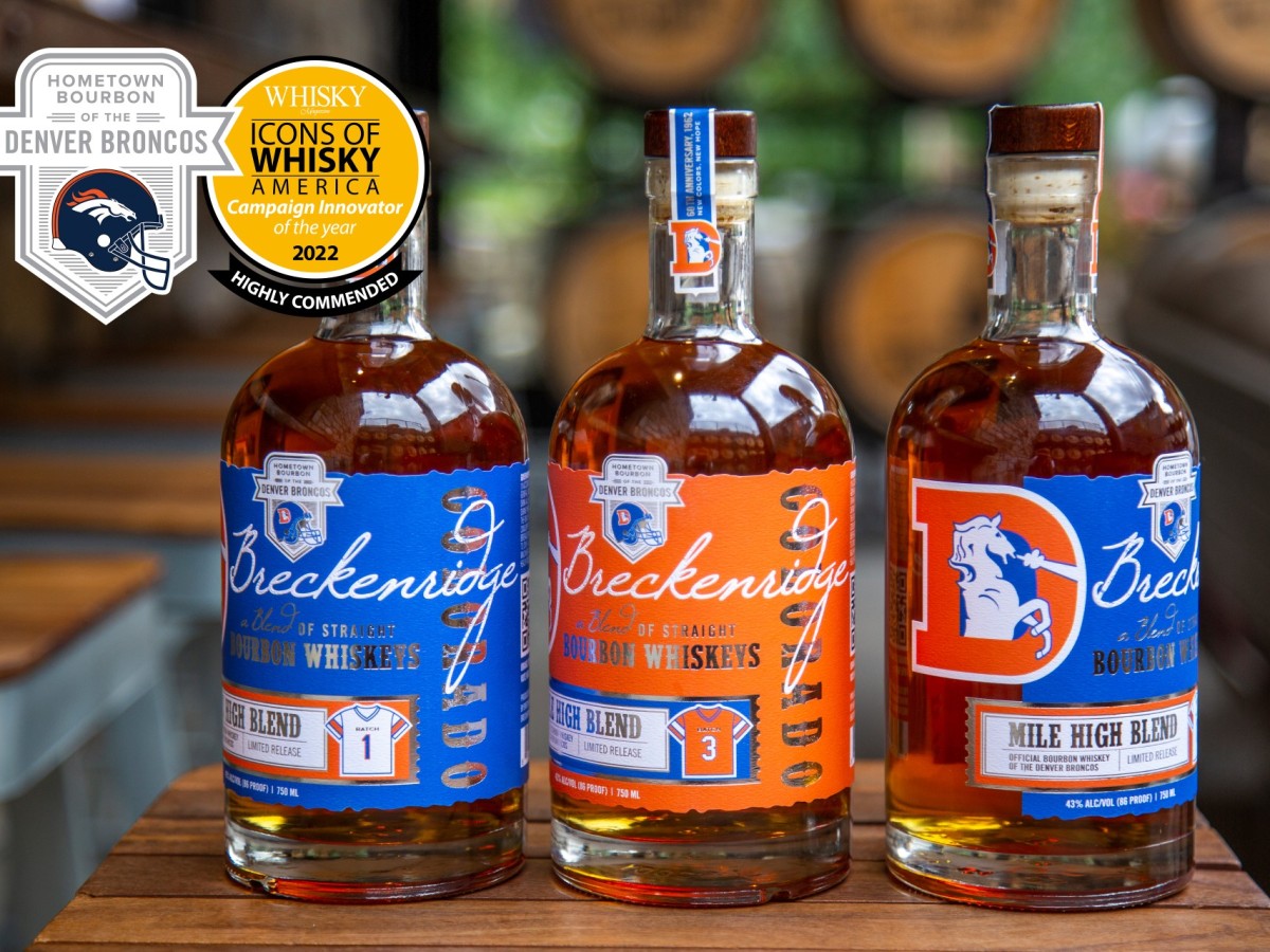 Back-to-Back Blend - Official Bourbon of Denver Broncos - Breckenridge  Distillery