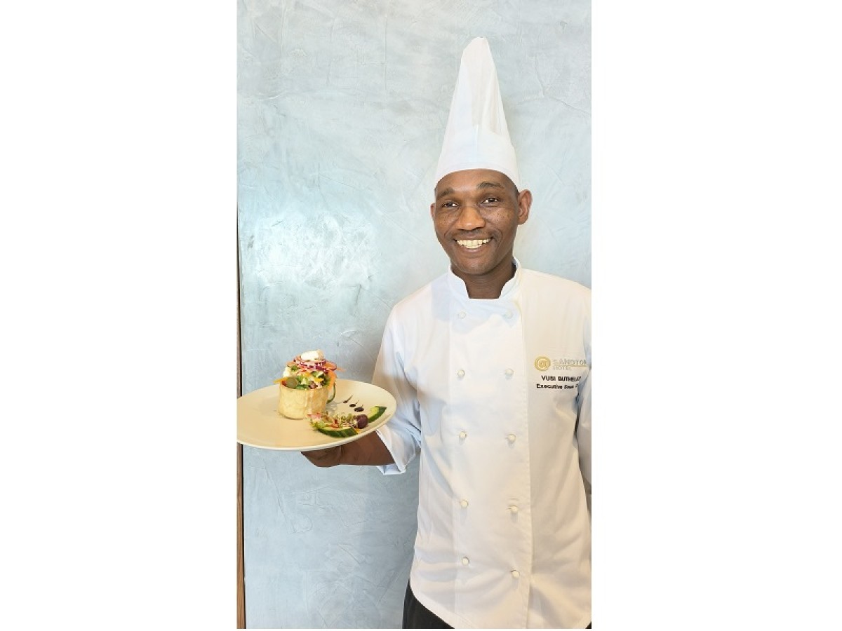 Vusi Buthelezi for role of Executive Chef at @Sandton Hotel