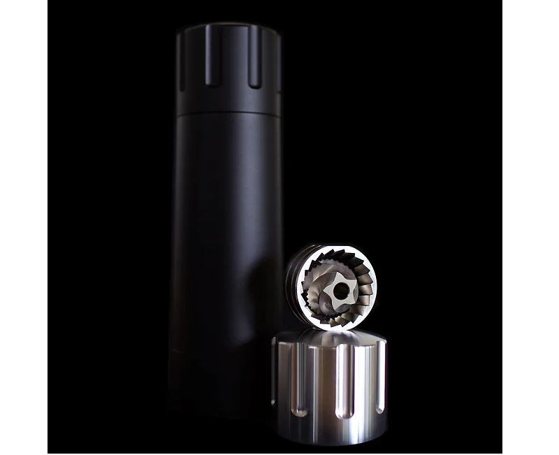 Pepper Cannon - High Output Pepper Mill Grinds 10X the Amount